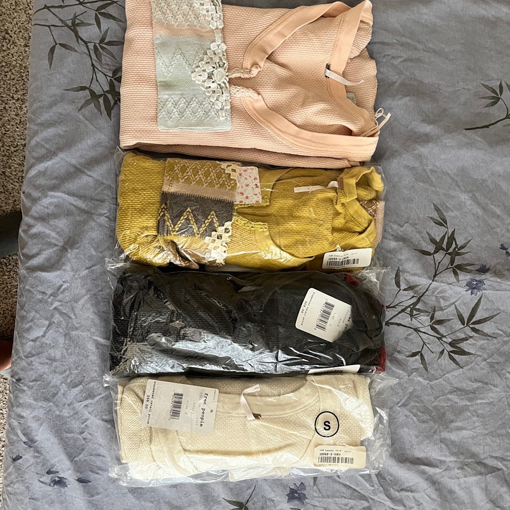 Free People Thermal Tops - See individual listings
